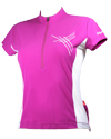 Erika technical jersey in raspberry/ flame
