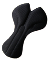 removable foam pad reverse view