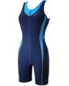 Sandra Trisuit in Emerald/ Ink
