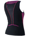 Susan triathlon tank top, back view