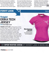 Erika Tech Jersey in Triathlon Plus, July issue