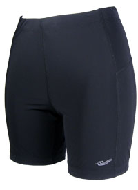 Louise Running Shorts in Black