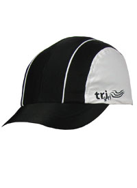 Technical Cap in White/ Black