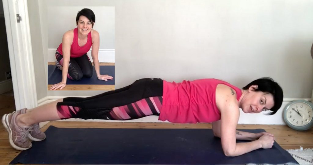 Triathlete and coach, Kristin Duffy, showing you how to master the perfect plank